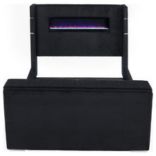 Load image into Gallery viewer, Tisdall Wingback TV Bed with Flame Visualizer - Ego Home Furniture