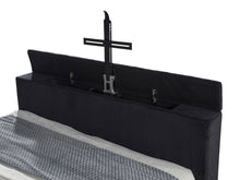 Load image into Gallery viewer, Tisdall Wingback TV Bed with Flame Visualizer - Ego Home Furniture
