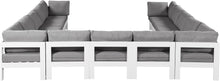 Load image into Gallery viewer, Nizuc - Outdoor Patio 13 Piece Modular Sectional With White Frame