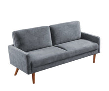 Load image into Gallery viewer, Sofa, European Style With Sleek Design, Modern & Vintage Flair, Upholstered 3 Seater Couch