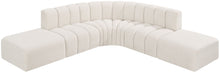 Load image into Gallery viewer, Arc - Boucle Fabric 6 Piece Corner Modular Sofa