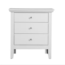 Load image into Gallery viewer, 3 Drawer Nightstand & Dove Tailed Drawers