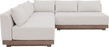 Load image into Gallery viewer, Solace - Olefin Performance Fabric 3 Piece Outdoor Patio Modular Sectional (2 Loveseats & Corner Chair)