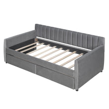 Load image into Gallery viewer, Upholstered Daybed With Slat Support