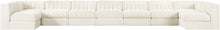 Load image into Gallery viewer, Rummi - Armless Velvet Performance Fabric Upholstered 9 Piece Modular Sectional