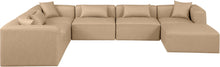 Load image into Gallery viewer, Cube - 7 Piece Modular Sectional - Tan