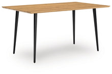 Load image into Gallery viewer, Gretlynn - Rectangular Dining Room Table - Black / Natural