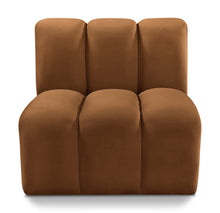 Load image into Gallery viewer, Arc - Velvet Straight Chair - Saddle