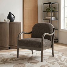 Load image into Gallery viewer, Helmsley - Performance Fabric Upholstered Accent Chair - Brown Frame