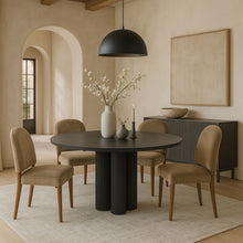 Load image into Gallery viewer, Varinelle - Velvet Dining Chair (Set of 2) - Walnut Frame