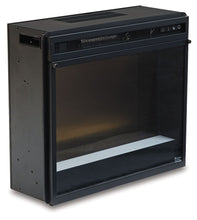 Load image into Gallery viewer, Entertainment Accessories - Fireplace Insert Glass/Stone - Black