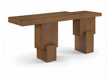 Load image into Gallery viewer, Anzio - Oak Veneer And Solid Wood Console Table