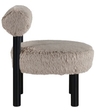 Load image into Gallery viewer, Ambre - Vegan Shearling Fabric Upholstered Accent Chair