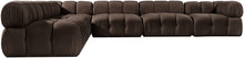 Load image into Gallery viewer, Orin - Velvet 6 Piece Modular L-Shaped Sectional