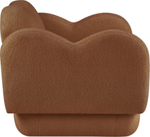 Load image into Gallery viewer, Bloom - Teddy Fabric Chair - Saddle