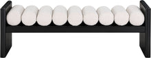 Load image into Gallery viewer, Waverly - Bench With Black Frame