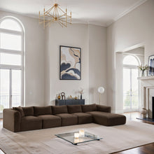 Load image into Gallery viewer, Shaggy - 5 Piece Modular Sectional With Chaise
