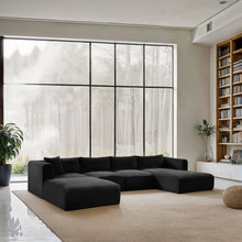 Load image into Gallery viewer, Shaggy - 5 Piece Modular Sectional With Chaise And Ottoman