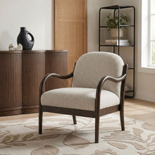 Load image into Gallery viewer, Helmsley - Performance Fabric Upholstered Accent Chair - Brown Frame