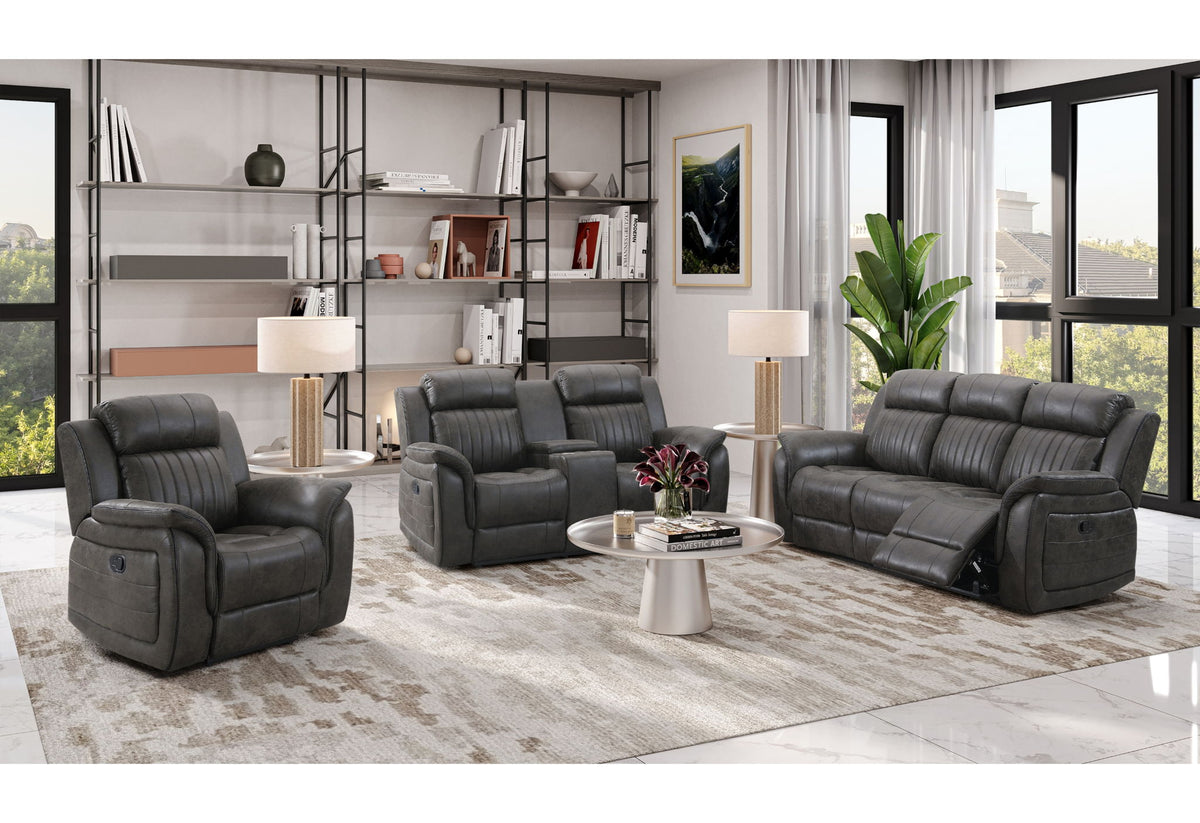 U8517 - Glider Recliner - Gray