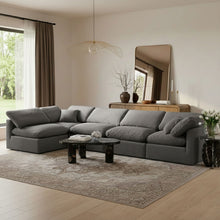 Load image into Gallery viewer, Indulge - Velvet 5 Piece Modular Sectional