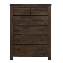 Load image into Gallery viewer, 5 Drawer Chest, 1 Piece - Brown