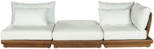 Load image into Gallery viewer, Mirella - 3 Piece Water Resistant Fabric Upholstered Outdoor Patio Modular Sofa