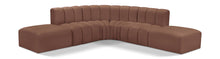 Load image into Gallery viewer, Arc - Faux Leather 6 Piece Corner Modular Sofa