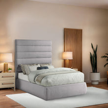 Load image into Gallery viewer, Adam - Linen Fabric Bed With 70.5" Headboard
