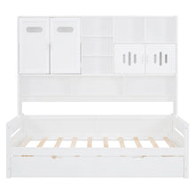 Load image into Gallery viewer, Daybed With All-In-One Cabinet And Shelf