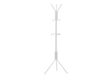 Load image into Gallery viewer, Coat Rack, Hall Tree, Free Standing, Hanging Bar, 6 Hooks, Entryway, Contemporary & Modern