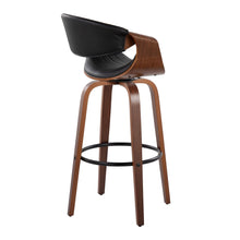 Load image into Gallery viewer, Symphony - Mid Century Modern Fixed Height Barstool With Swivel And Round Footrest (Set of 2)