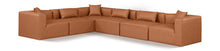 Load image into Gallery viewer, Cube - 6 Piece Modular Corner Sectional - Cognac