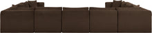 Load image into Gallery viewer, Shaggy - 9 Piece Modular U-Shaped Sectional