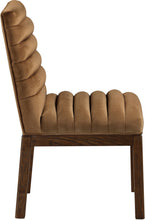 Load image into Gallery viewer, Evelyn - Dining Chair With Brown Legs - Saddle