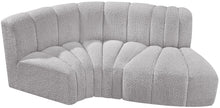 Load image into Gallery viewer, Arc - Boucle Fabric 3 Piece Modular L-Shaped Sofa