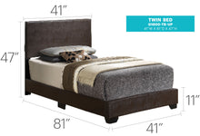Load image into Gallery viewer, Elegant Platform Bed For Relaxed Spaces