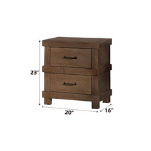 Load image into Gallery viewer, Adams - Antique Nightstand - Oak