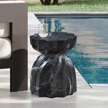 Load image into Gallery viewer, Caserta - Marble Finish Concrete End Table