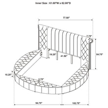 Load image into Gallery viewer, Sonya Panel Floor Storage Bed