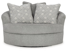 Load image into Gallery viewer, Casselbury - Oversized Swivel Accent Chair - Cement