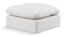 Load image into Gallery viewer, Indulge - Faux Leather Ottoman