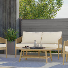 Load image into Gallery viewer, Bayshore - Outdoor Coffee Table - Light Teak