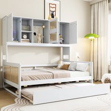 Load image into Gallery viewer, Daybed And All In One Cabinet And Shelf