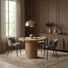 Load image into Gallery viewer, Dahlia - Solid Wood And Natural Cane Table