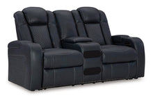 Load image into Gallery viewer, Fyne-Dyme Power Reclining Loveseat with Console - Ego Home Furniture