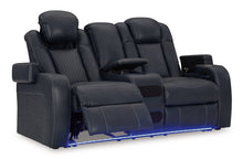 Load image into Gallery viewer, Fyne-Dyme Power Reclining Loveseat with Console - Ego Home Furniture
