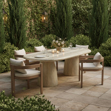 Load image into Gallery viewer, Newport - Water Resistant Fabric Upholstered Outdoor Patio Dining Chair
