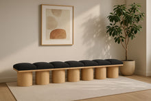 Load image into Gallery viewer, Pavilion - 7 Piece Modular Bench With Natural Base