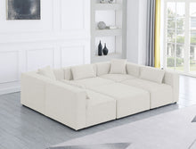 Load image into Gallery viewer, Cube - Linen 6 Piece Modular Sectional